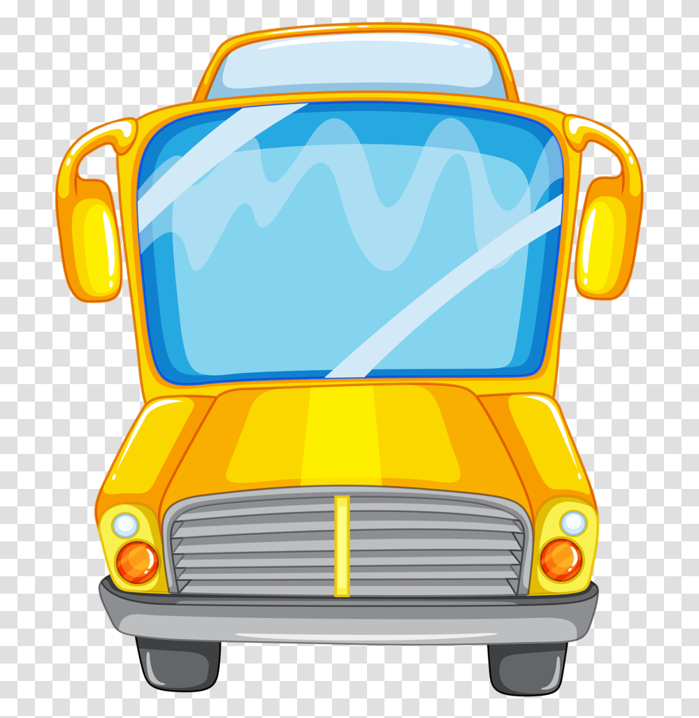 Carro Nibus Metr E Etc School Bus Going To School Clip Art, Vehicle, Transportation, Automobile, Taxi Transparent Png