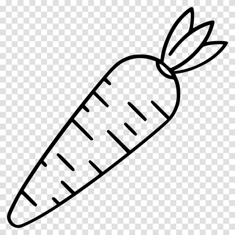 Carrot Black And White, Dynamite, Bomb, Weapon, Weaponry Transparent Png
