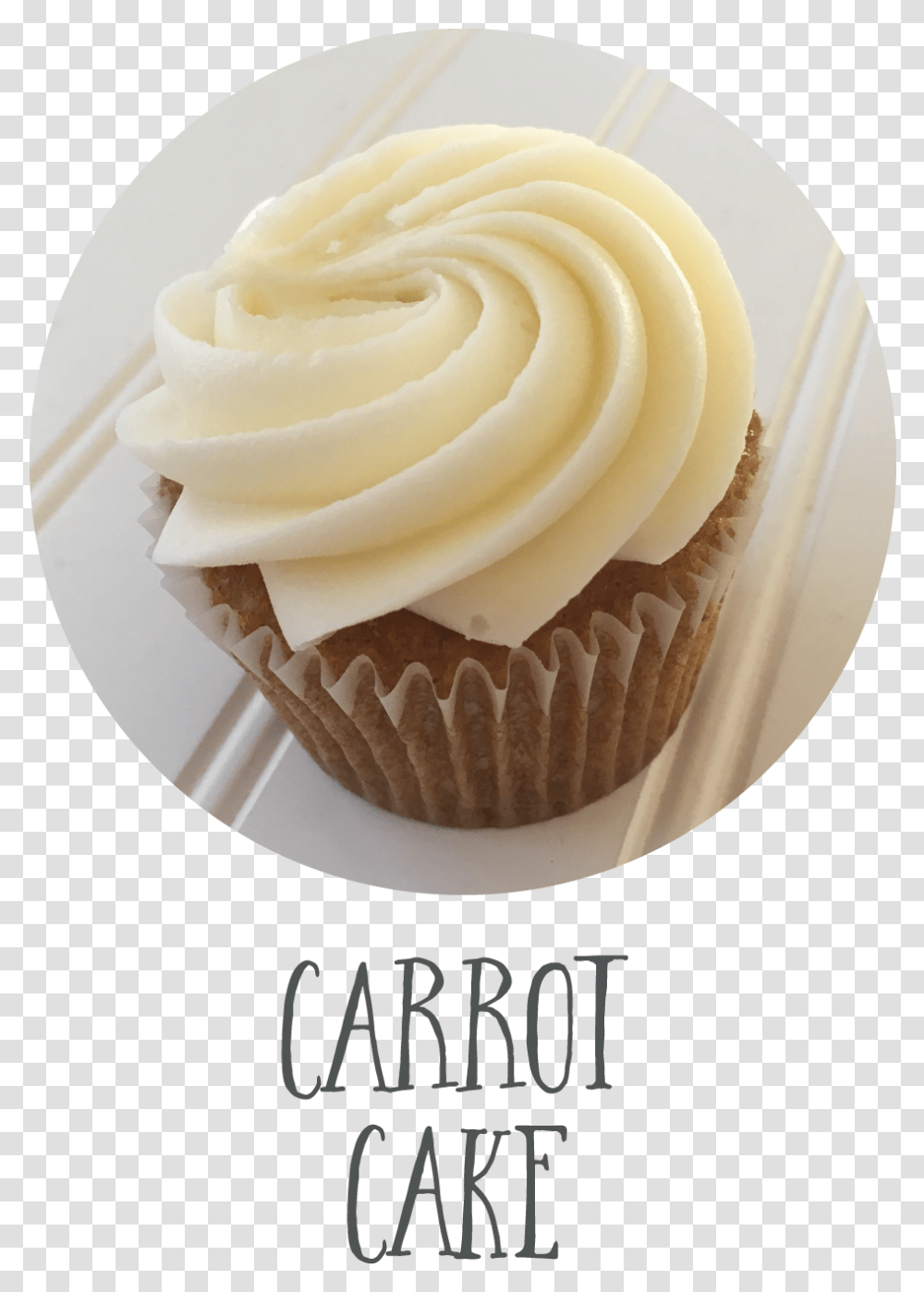 Carrot Cake Cupcake, Cream, Dessert, Food, Creme Transparent Png