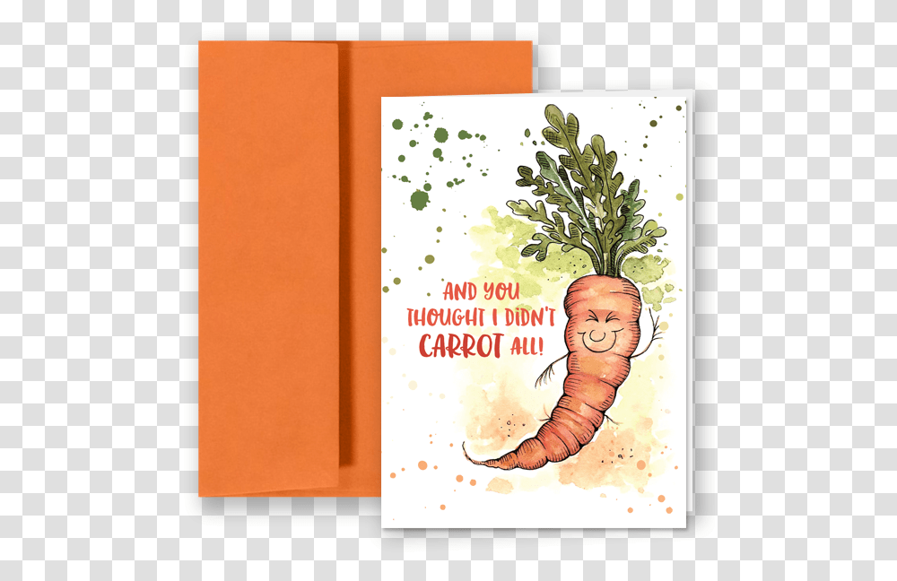 Carrot Card Watercolor Greeting Card, Plant, Food, Pineapple, Fruit Transparent Png