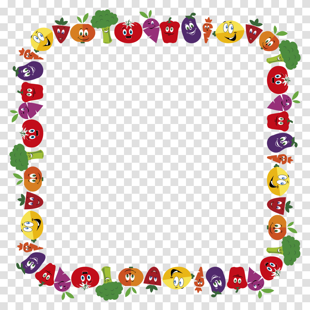 Carrot Clip Art Fruits And Vegetables Border, Number, Alphabet Transparent Png