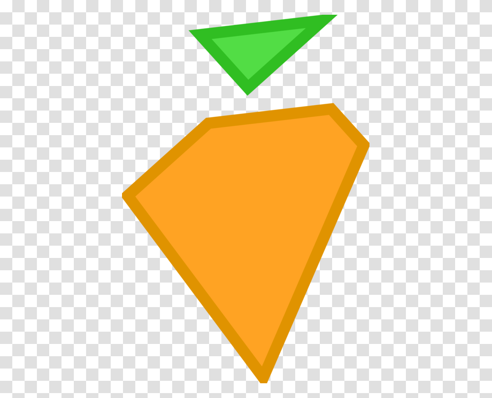 Carrot Computer Icons Ice Cream Yellow Angle, Sign, Triangle, Road Sign Transparent Png