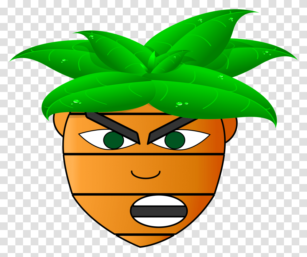 Carrot Man Clip Arts Carrot Man Cartoon, Plant, Green, Food Transparent Png