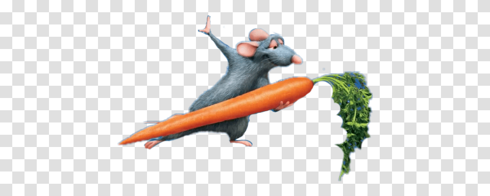 Carrot Remy Ratatouille Pixar Disneypixar, Plant, Animal, Mammal, Vegetable Transparent Png