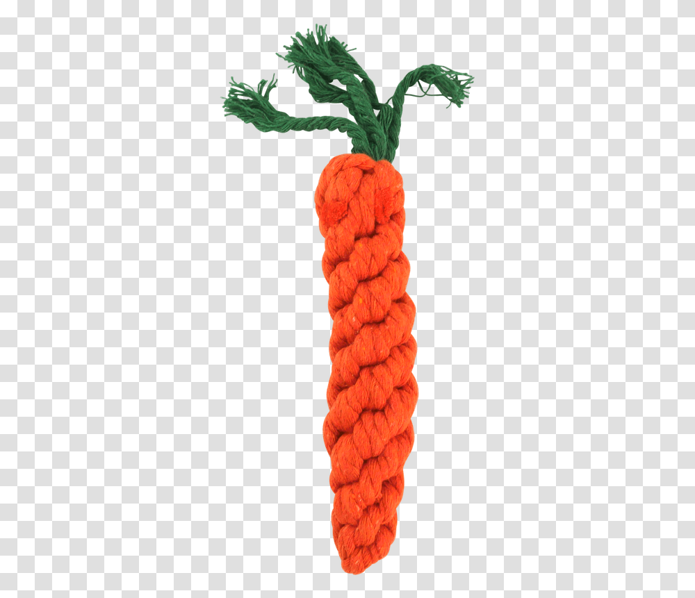 Carrot Shaped Dog Chew Toy Carrot, Rope, Scarf, Apparel Transparent Png