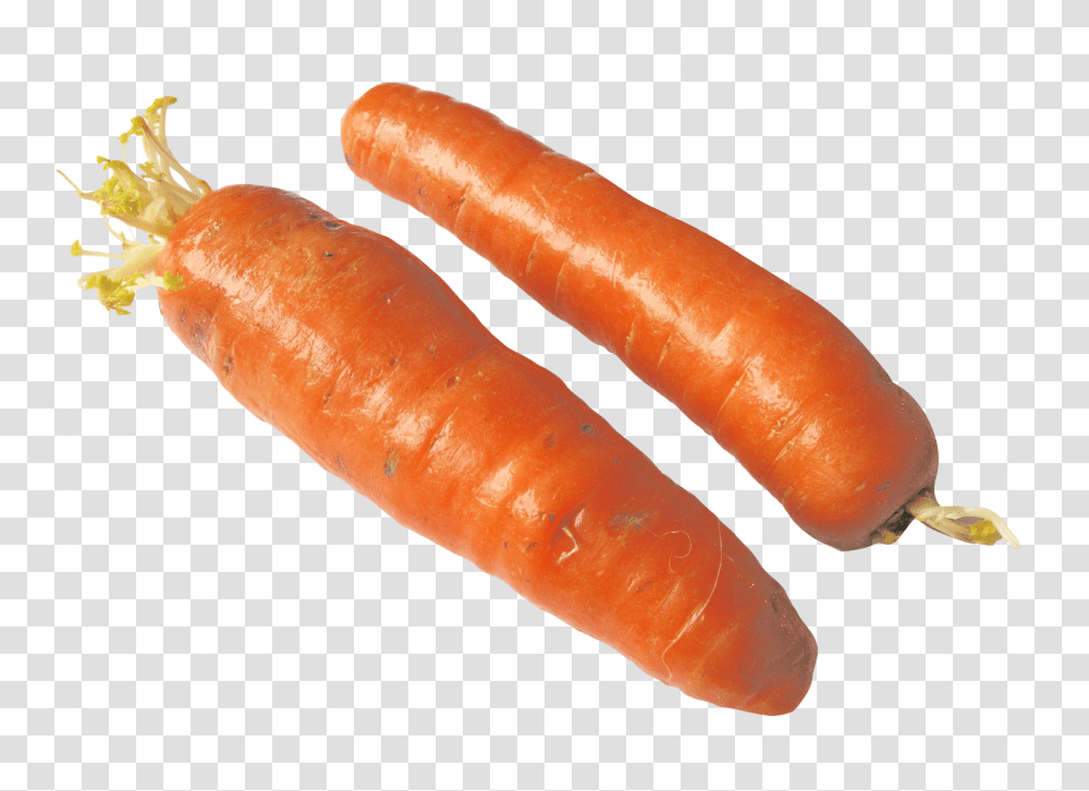 Carrots Half Image, Vegetable, Plant, Hot Dog, Food Transparent Png