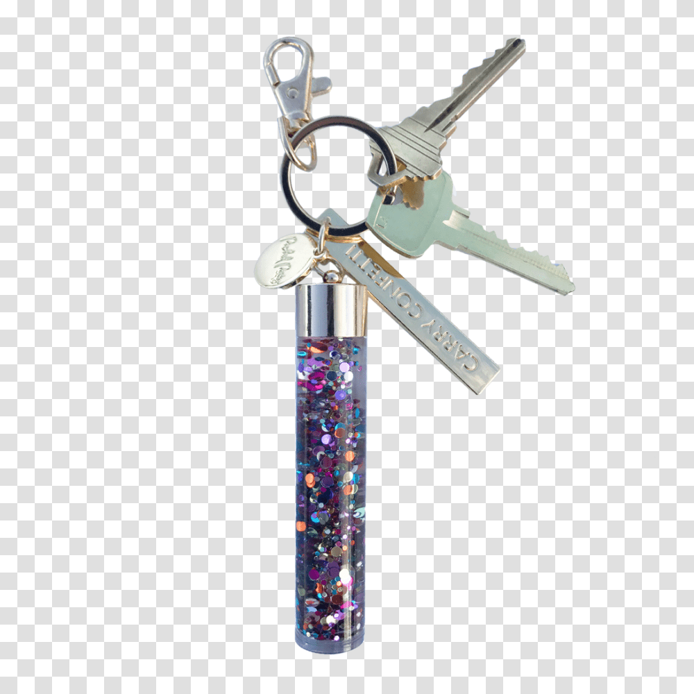 Carry Confetti Keychain Wants Confetti And Key Chains, Cross, Blade, Weapon Transparent Png