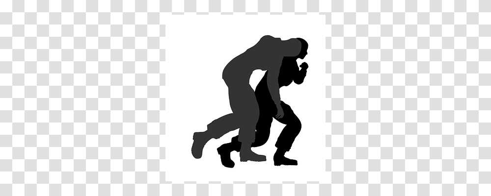 Carrying Person, Human, Silhouette, Kneeling Transparent Png