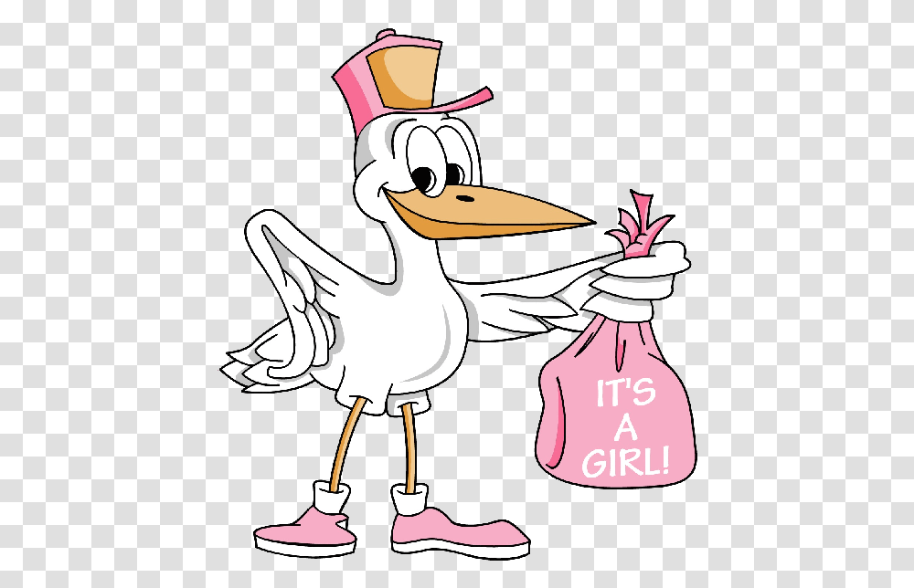 Carrying Girl Cute Clip Its A Girl Bird, Animal, Pelican, Dodo Transparent Png