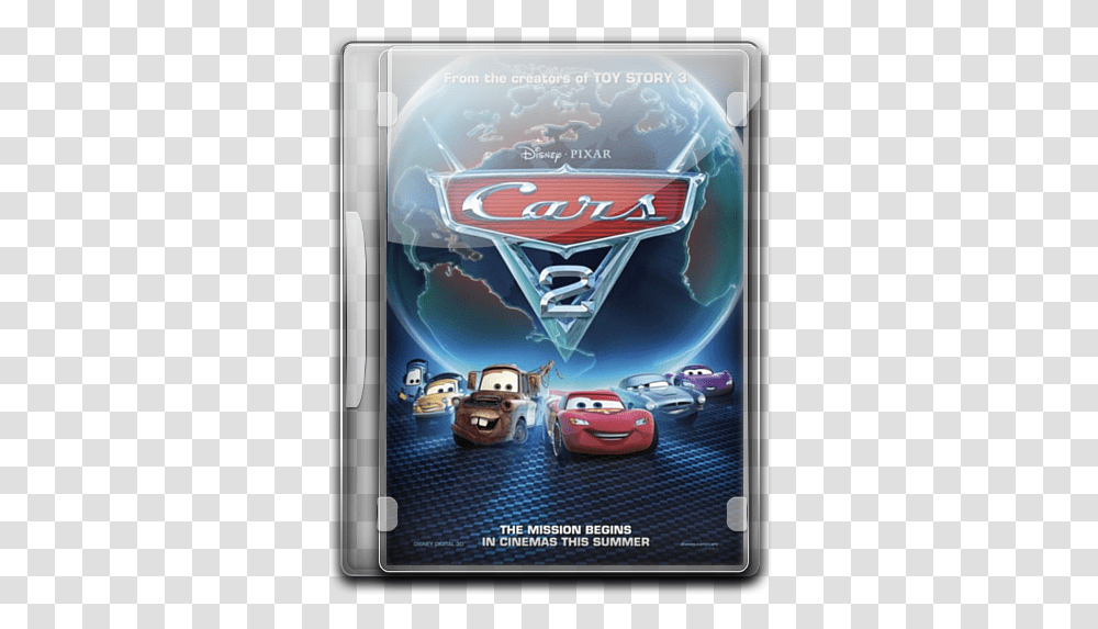 Cars 2 Icon English Movie Iconset Danzakuduro Cars 2 Poster Hd, Electronics, Phone, Mobile Phone, Flyer Transparent Png