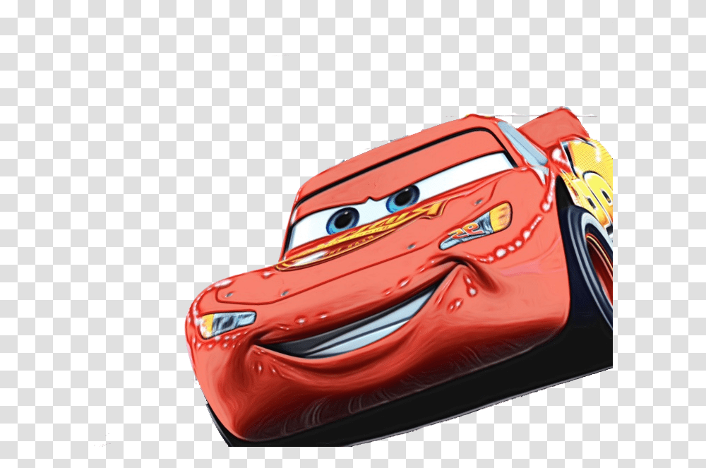 Cars 2 Lightning Mcqueen Pixar Lightning Mcqueen Background, Helmet, Vehicle, Transportation, Art Transparent Png