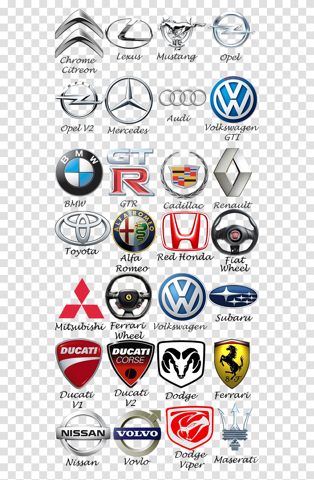 Cars And Their Names List Logo Car Logos And Names List, Symbol, Clock Tower, Architecture, Building Transparent Png