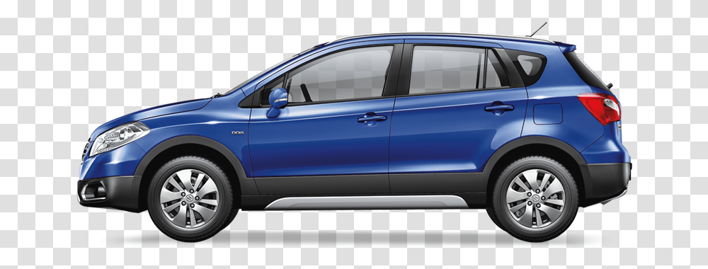 Cars Clipart Backside Picture Maruti S Cross Side, Sedan, Vehicle, Transportation, Automobile Transparent Png