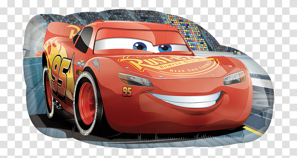 Cars Lightning Mcqueen Balloon, Vehicle, Transportation, Automobile, Sports Car Transparent Png