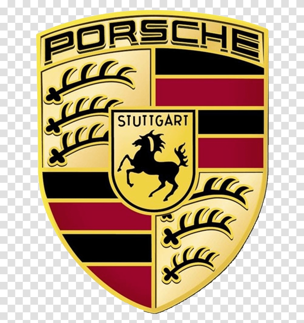 Cars Logo Brands Free Image Download Porsche Logo, Emblem, Armor, Bus Transparent Png