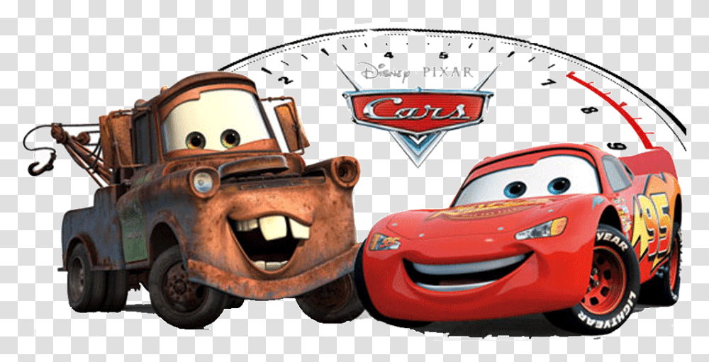 Cars Mater Pixar Mcqueen Lightning Download Free Cars De Disney, Logo, Trademark, Vehicle Transparent Png