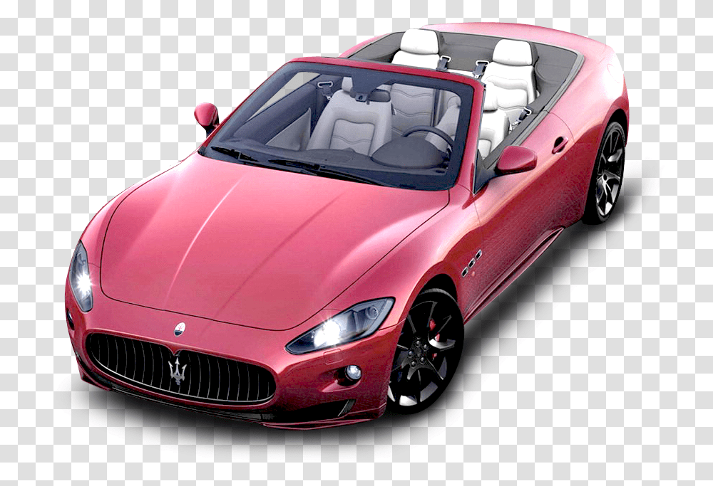 Cars Pink Maserati Grancabrio Sport, Vehicle, Transportation, Automobile, Convertible Transparent Png