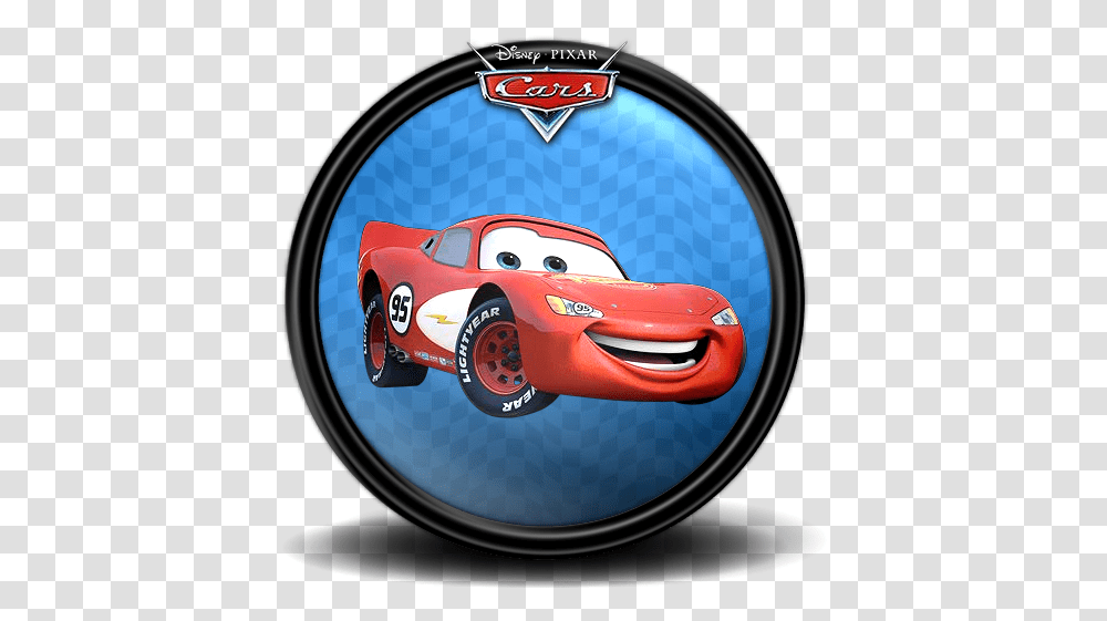 Cars Pixar 4 Icon Mega Games Pack 31 Icons Softiconscom Rayo Mcqueen, Tire, Wheel, Machine, Vehicle Transparent Png
