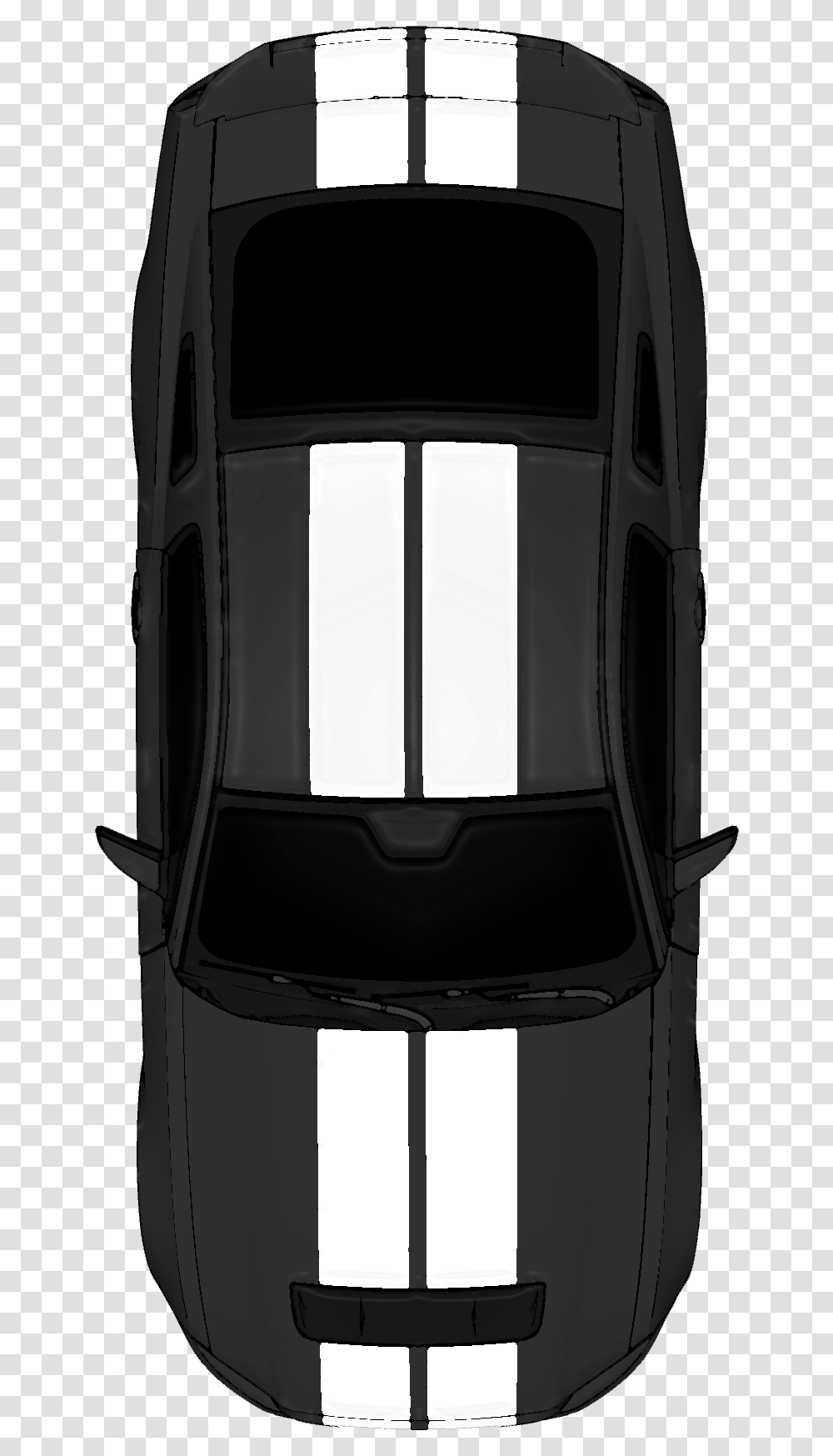 Cars Top View Ford Mustang Top View, Appliance, Gas Pump, Machine, Mirror Transparent Png