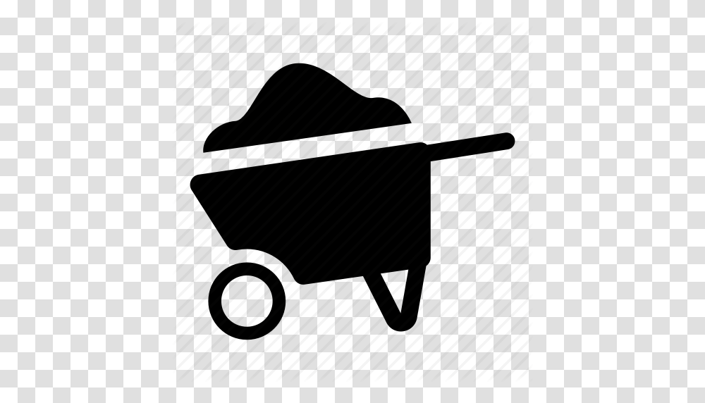 Cart Coal Mine Icon, Piano, Leisure Activities, Musical Instrument, Silhouette Transparent Png