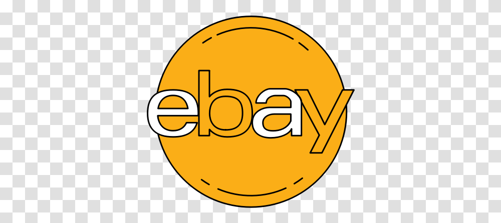Cart Ebay Ecommerce Logo Orange Smiley, Text, Label, Clothing, Symbol Transparent Png