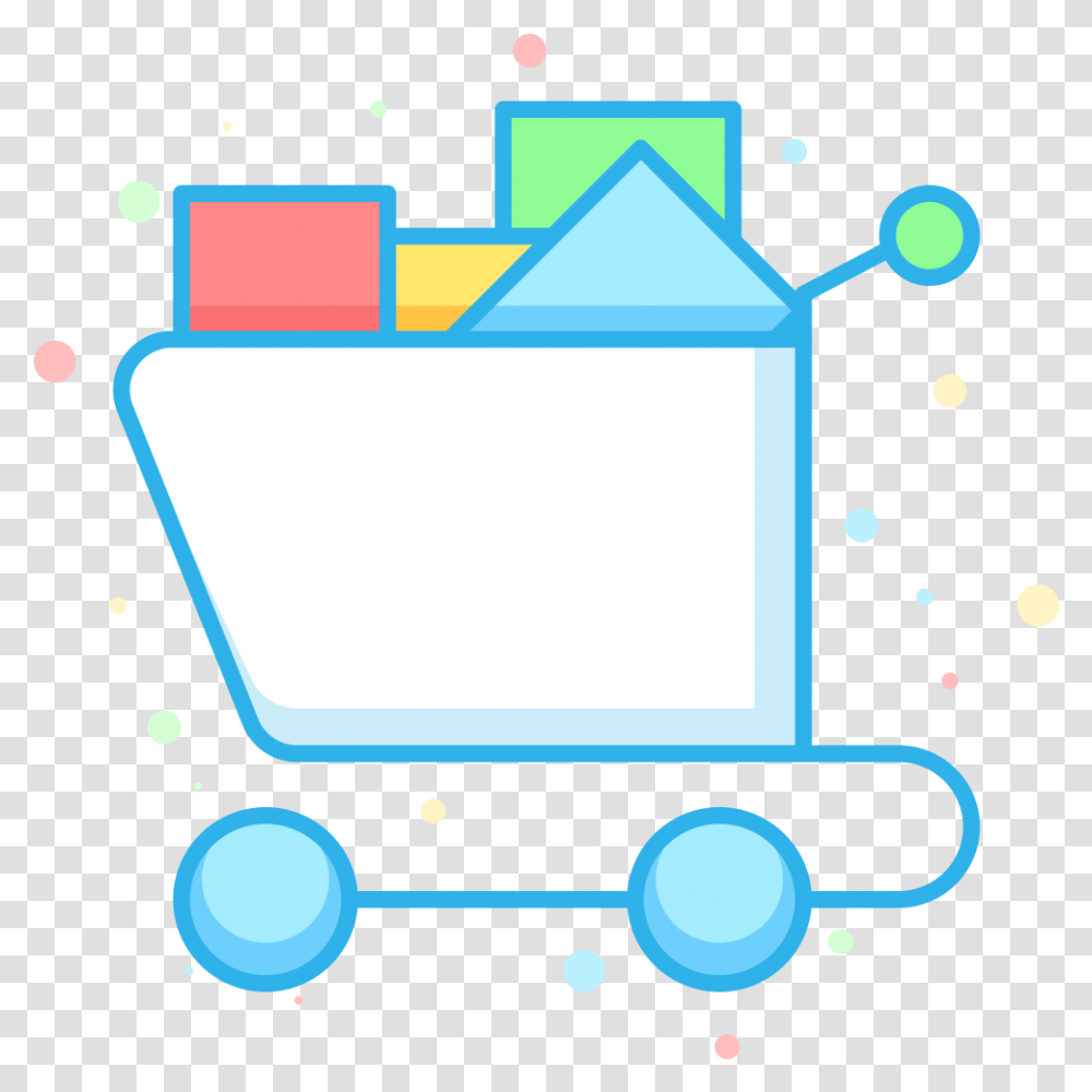 Cart Icon Circle, Shopping Cart, Network, Paper Transparent Png
