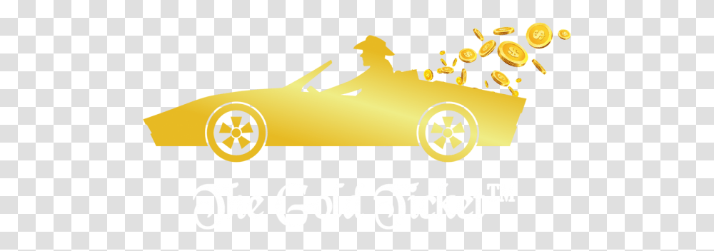 Cart The Gold Ticket In 2020 Gold Ticket Jelly Belly Automotive Decal, Vehicle, Transportation, Pillow, Cushion Transparent Png
