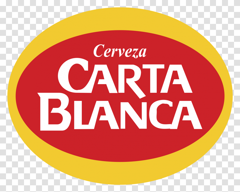 Carta Blanca Logo Svg Cuauhtmoc Moctezuma Brewery, Label, Text, Ketchup, Food Transparent Png