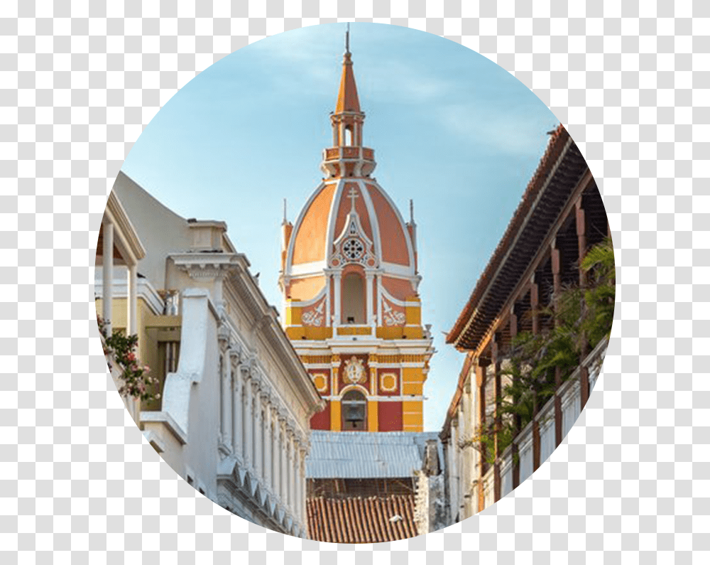 Cartagena, Fisheye, Architecture, Building, Tower Transparent Png
