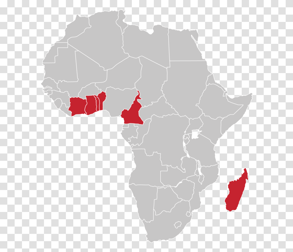 Carte Citroen Afrique Africa Free Trade Zone 2018, Map, Diagram, Atlas, Plot Transparent Png