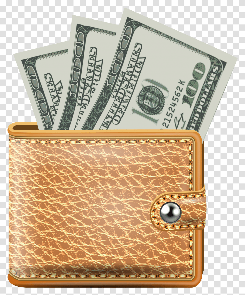 Carteira De Dinheiro Download Wallet With Money, Accessories, Accessory, Purse, Handbag Transparent Png
