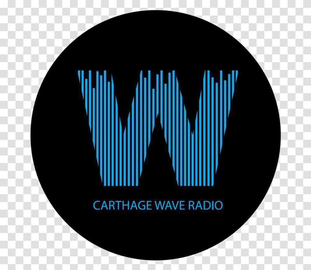 Carthage Wave Circle, Logo, Word, Badge Transparent Png