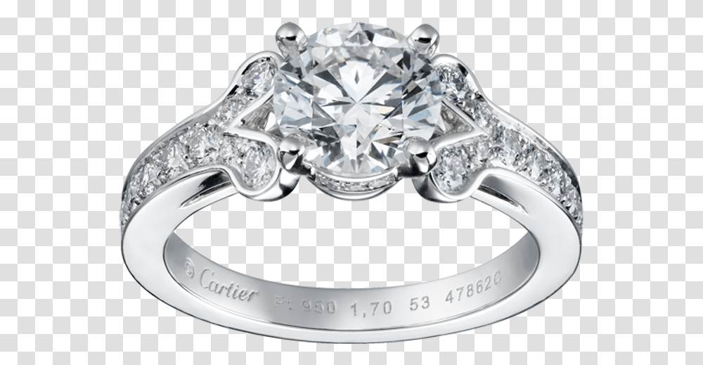 Cartier Ballerine Engagement Rings, Accessories, Accessory, Platinum, Jewelry Transparent Png