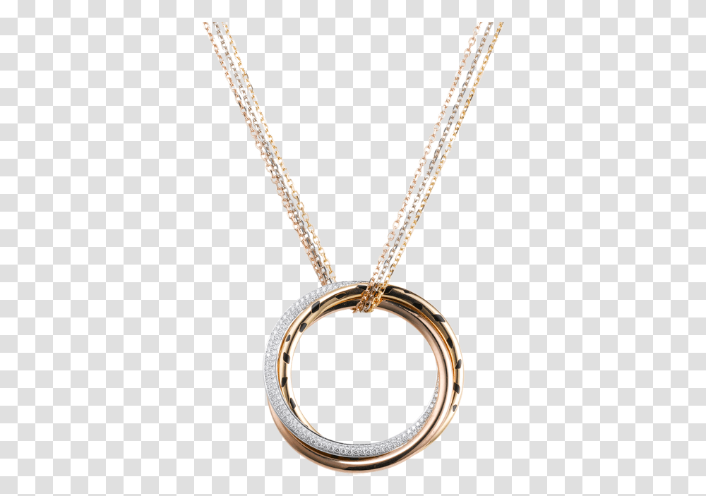 Cartier Pendant Image Interlocking Circles Pendant With Engraving, Locket, Jewelry, Accessories, Accessory Transparent Png