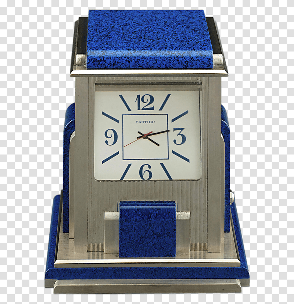 Cartier Prism Mystery Clock Cartier Art Deco Lapis Desk Clock, Mailbox, Letterbox, Clock Tower, Architecture Transparent Png