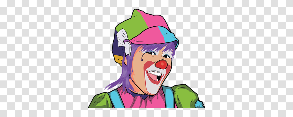 Cartoon Person, Performer, Human, Clown Transparent Png