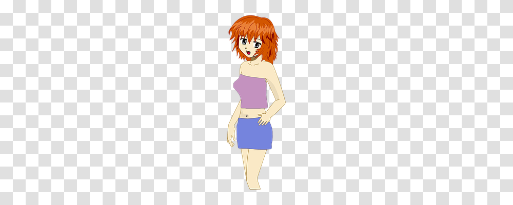 Cartoon Person, Dress, Female Transparent Png