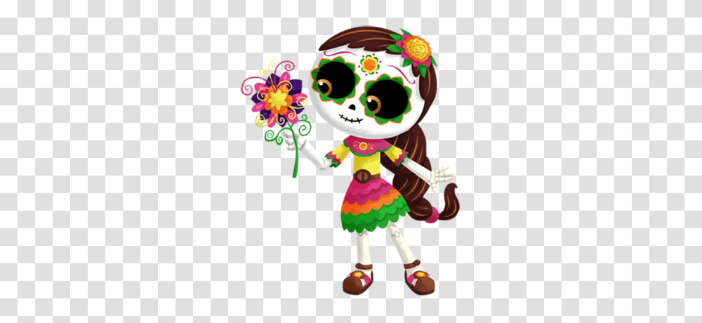 Cartoon About Dod De Los Muertos Day, Toy, Performer, Poster Transparent Png