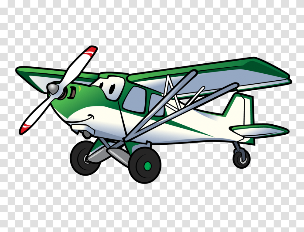 Cartoon Airplane Backcountry Pilot With Cartoon Plane, Aircraft, Vehicle, Transportation, Biplane Transparent Png