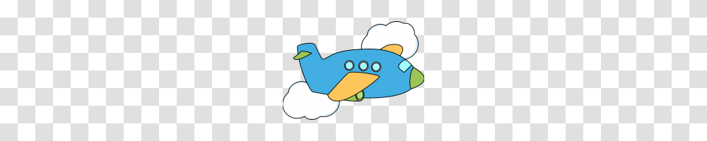 Cartoon Airplane Clipart Cute Airplane Airplane Flying Through, Animal, Bird, Angry Birds Transparent Png
