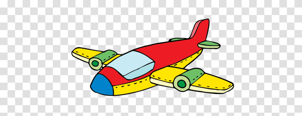 Cartoon Airplane Clipart, Transportation, Vehicle, Aircraft, Biplane Transparent Png