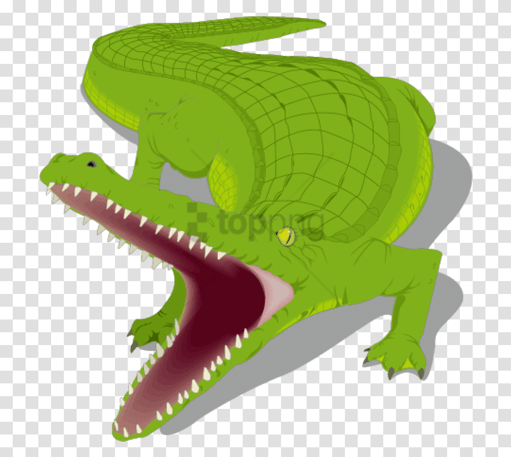 Cartoon Alligator Alligator Clip Art, Crocodile, Reptile, Animal, Teeth Transparent Png