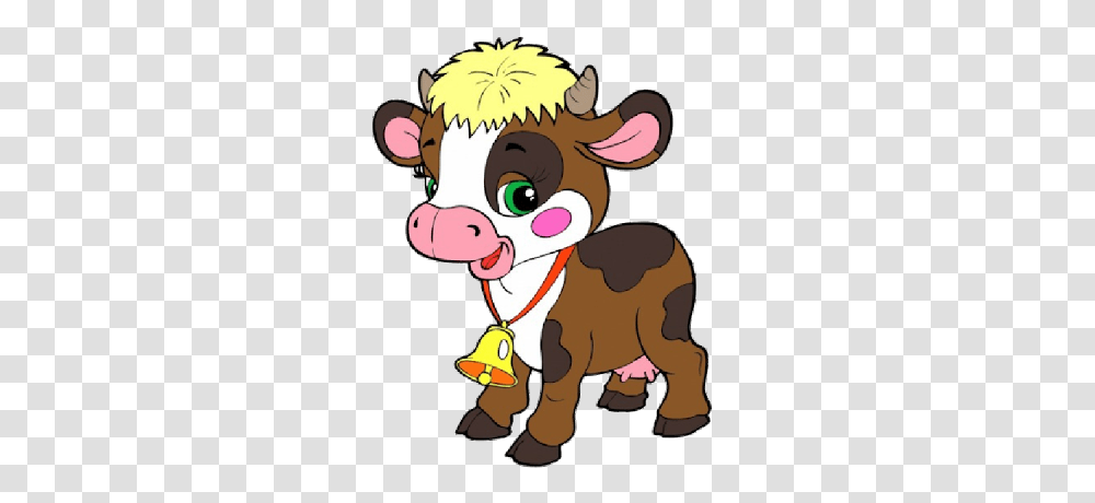 Cartoon Animal Clipart Free Download Clip Art, Cow, Cattle, Mammal, Calf Transparent Png