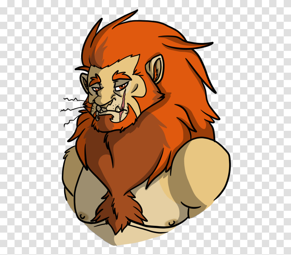 Cartoon, Animal, Mammal, Wildlife, Lion Transparent Png