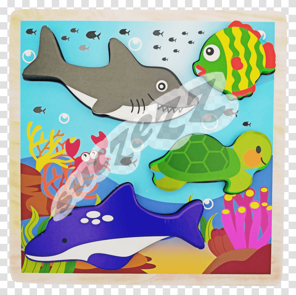 Cartoon, Animal, Sea Life, Fish Transparent Png