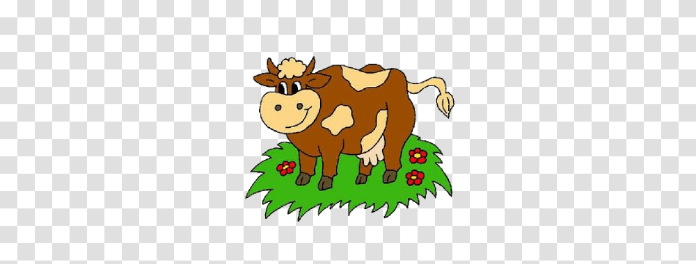 Cartoon Animals Clip Art Related Keywords Suggestions, Cow, Cattle, Mammal, Dairy Cow Transparent Png