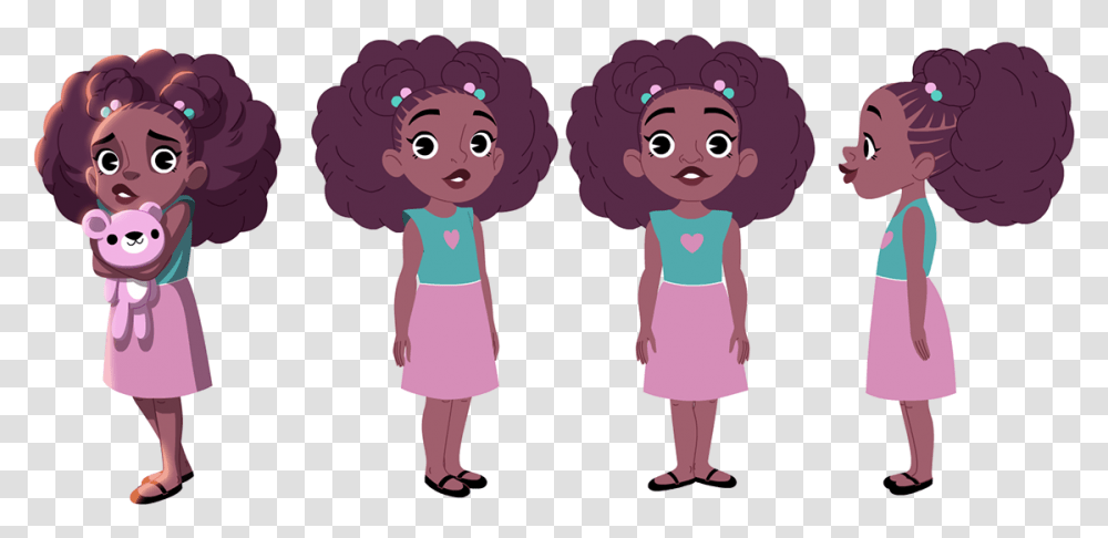 Cartoon Animate, Hair, Person, Human, Girl Transparent Png