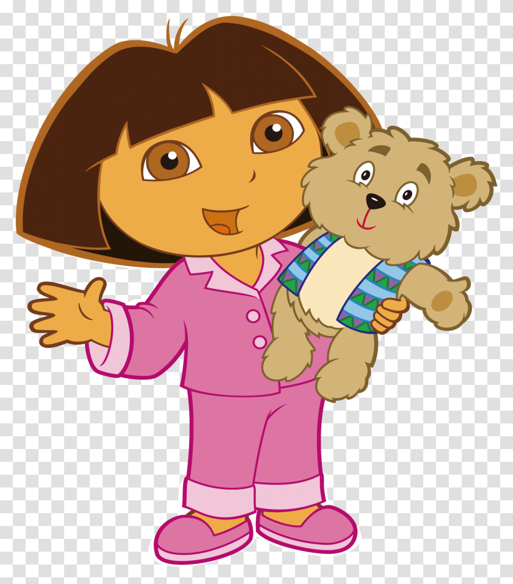 Cartoon Animation Dora The Explorer Theme Dora The Explorer Teddy Bear, Toy, Female, Girl, Indoors Transparent Png