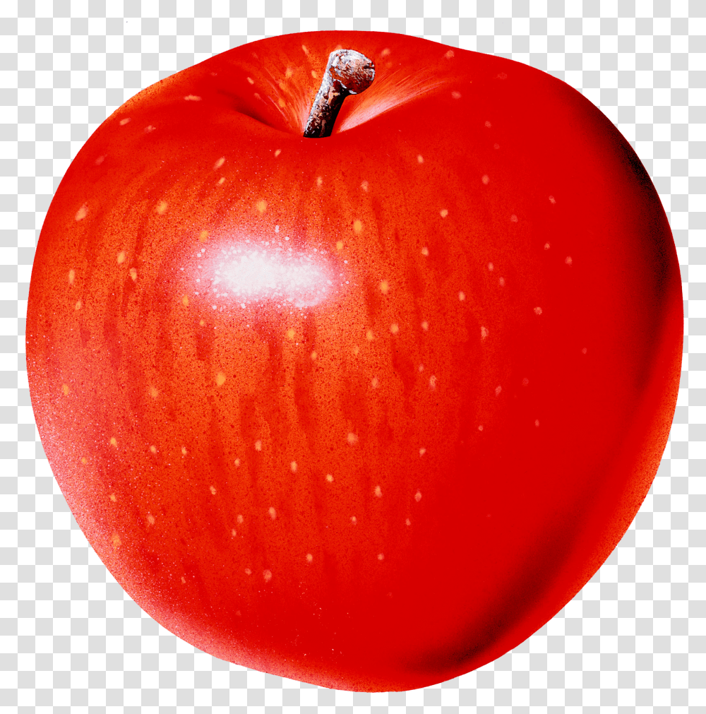Cartoon Apple, Plant, Fruit, Food, Ketchup Transparent Png