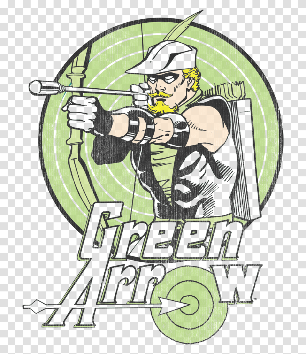 Cartoon, Archer, Archery, Sport, Bow Transparent Png